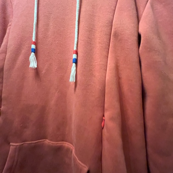 Rusty red nursing sweatshirt by Bearsland Maternity. Size  XL - Picture 6 of 8